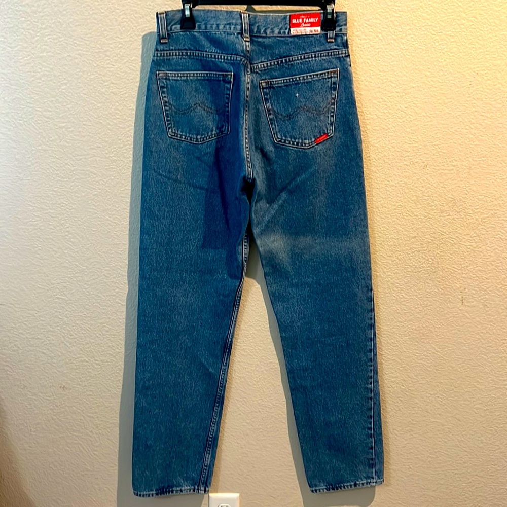 Vintage BENETTON Blue Family jeans size 30 length 33